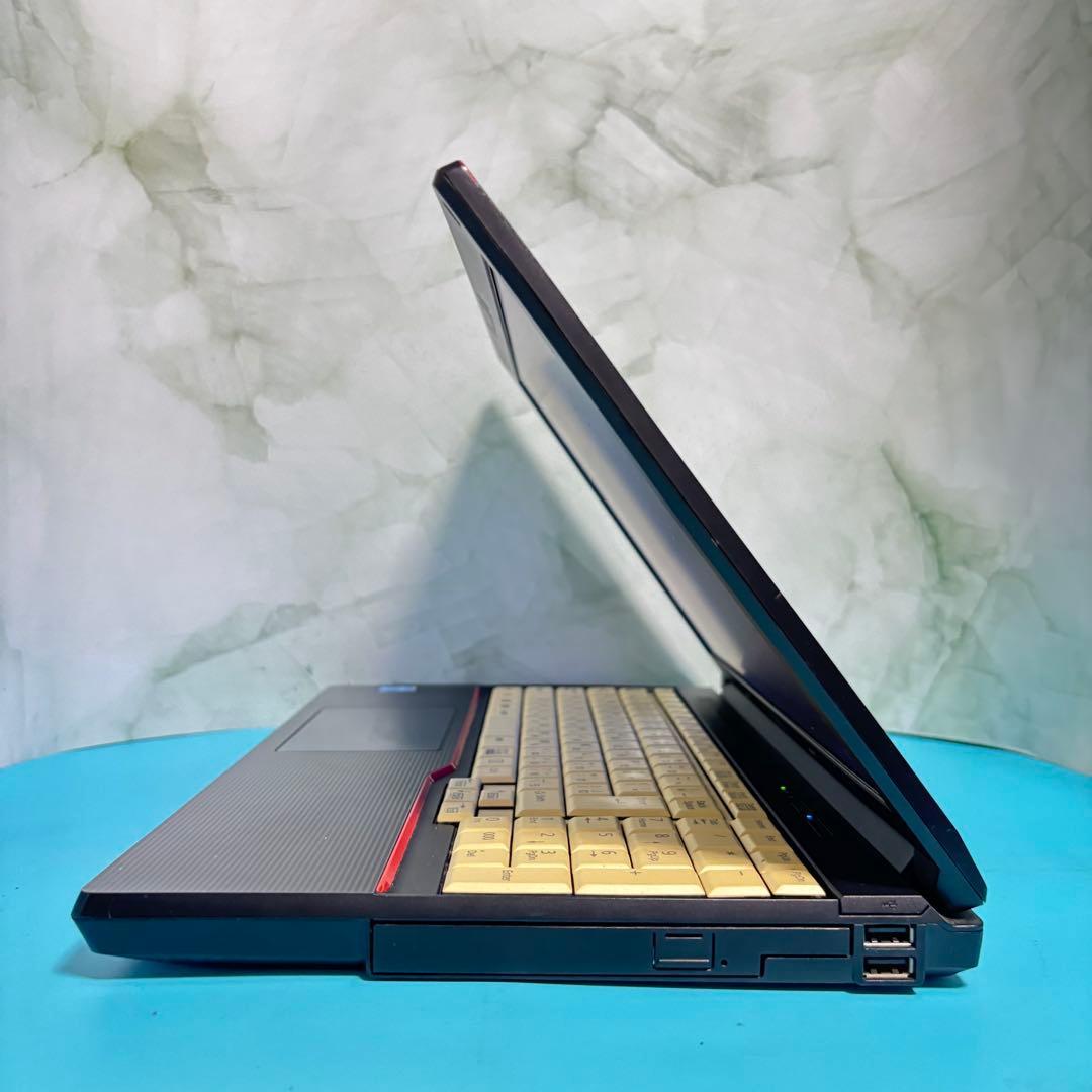 【オフィス付】富士通★Win11Pro★爆速SSD★i5ノートPC★メモリ8GB