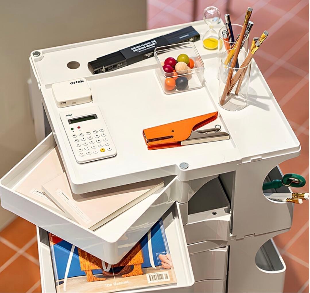 【Taishi商品】ホビーワゴン　ホワイト