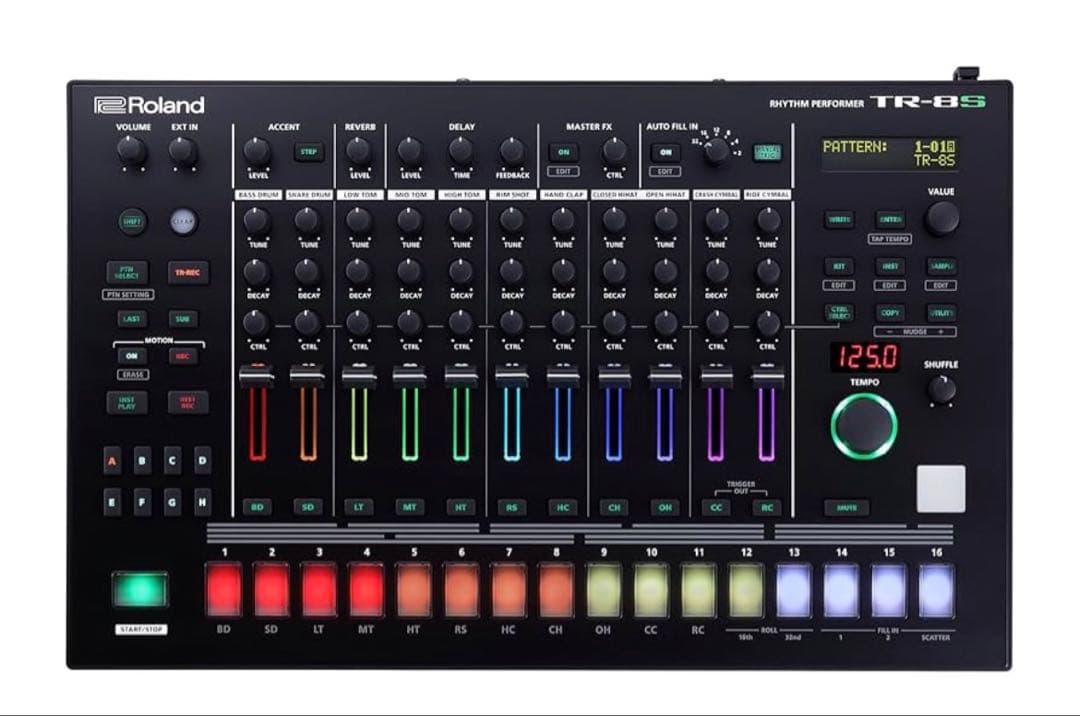 Roland AIRA TR-8S 動作確認済み