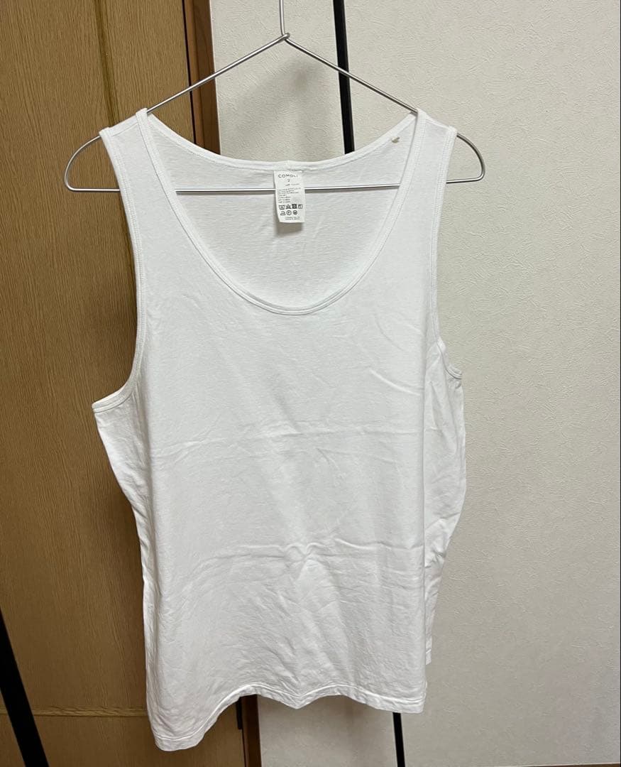 COMOLI コットン タンクトップ サイズ2 【美品】