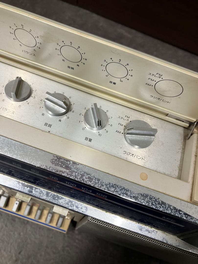 値下！希少　サンヨー WMR-CM ダブルラジカセ マイクロカセットラジオ　稼働