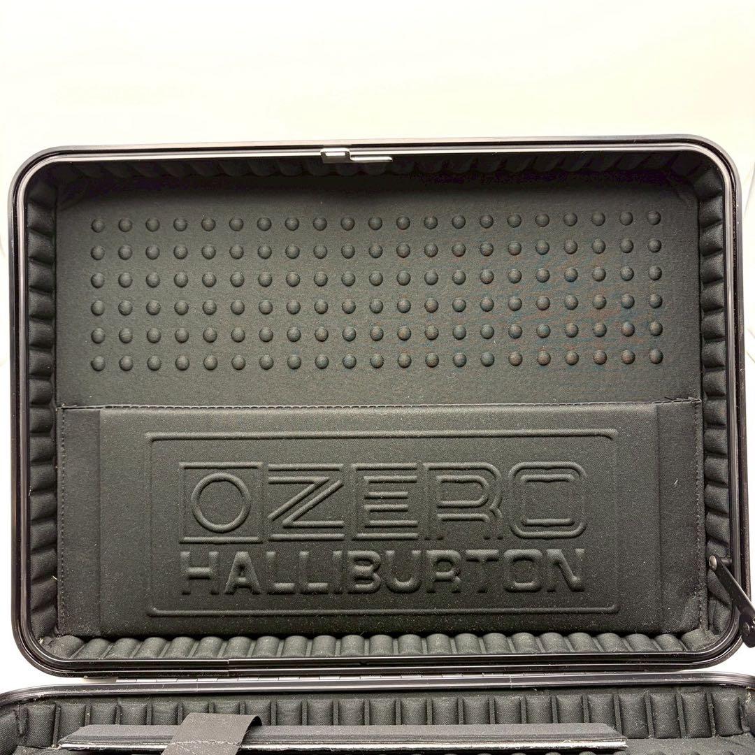 極美品 ゼロハリバートン ガンメタ アタッシュケース ダイアルロック