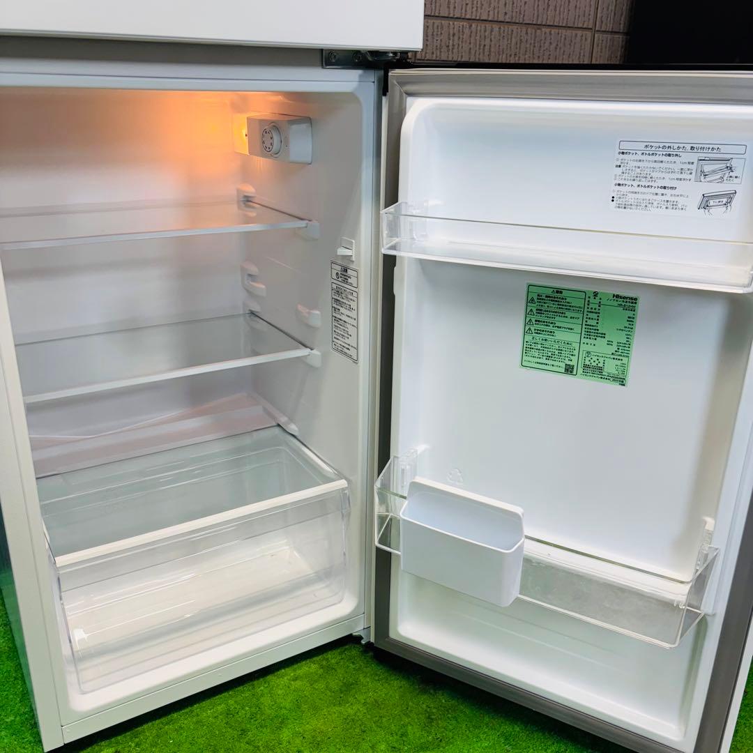 2023年製 124L 冷蔵庫 一人暮らし Hisense【地域限定配送無料】