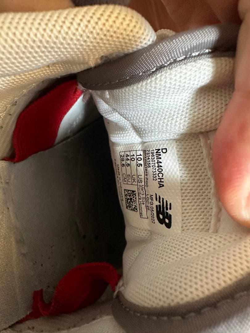 TOKIO 長瀬智也着用　New Balance NM440CHA