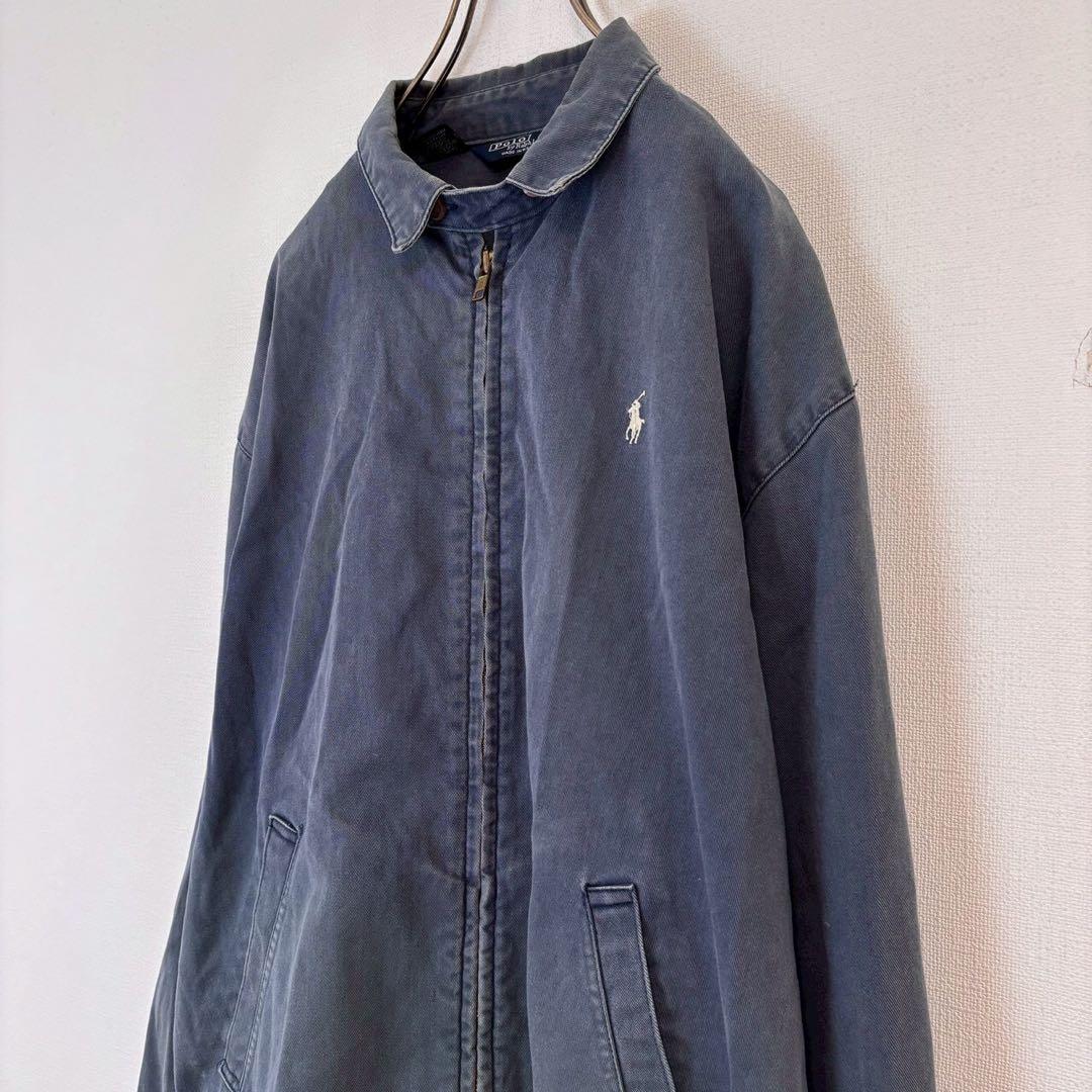 ◆ポロ バイラ ルフローレン【S】スイングトップスジャケット 刺繍ロゴ アウター
