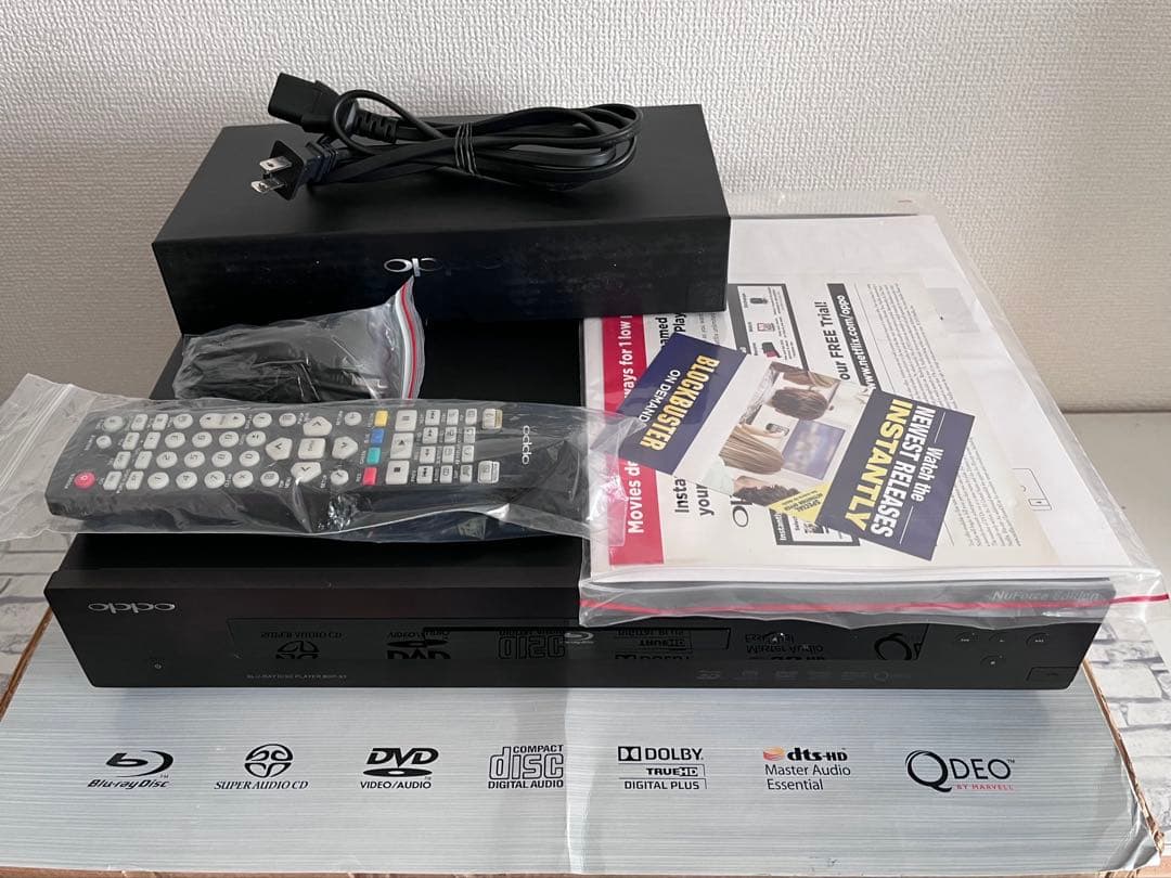 リモコン付　OPPO SACD/ブルーレイプレイヤー　BDP-93