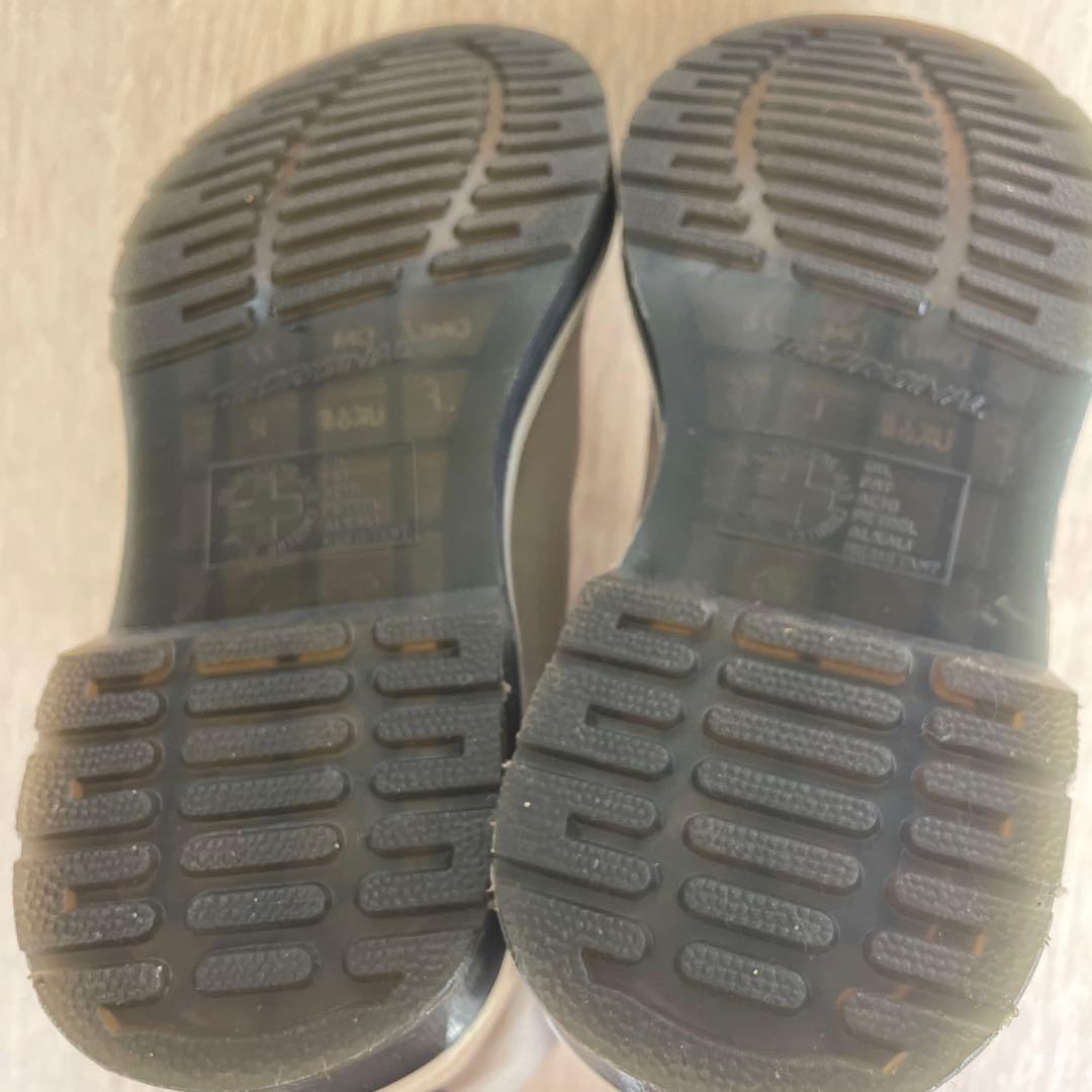 ドクターマーチン　ノースフェイスパープルレーベルブーツ　24センチ