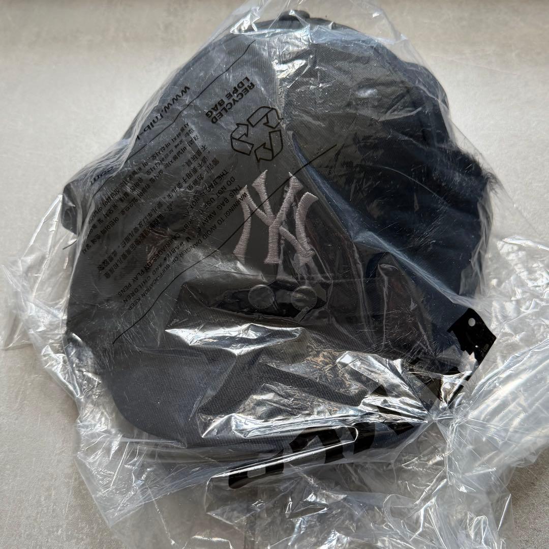 【MLB】イヤーフラップキャップ＊ 黒＊フリーサイズ＊韓国限定