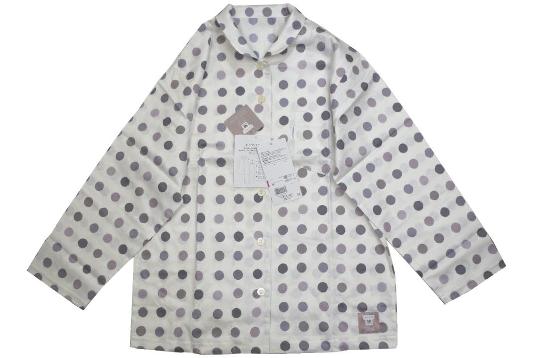 【新品】ワコール×sousou/睡眠科学 　女性用春夏物シャツパジャマ（M)