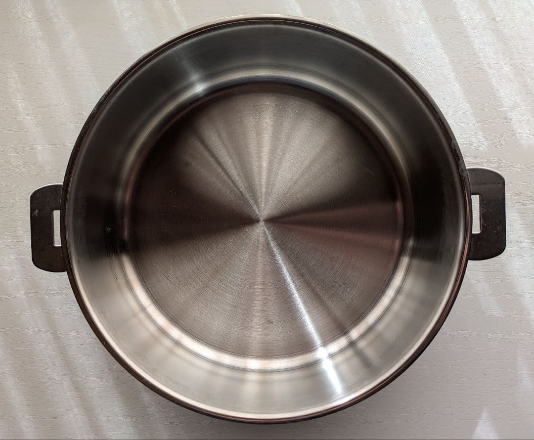 CRISTEL クリステル ステンレス両手鍋 26cm 深型/浅型　2個セット