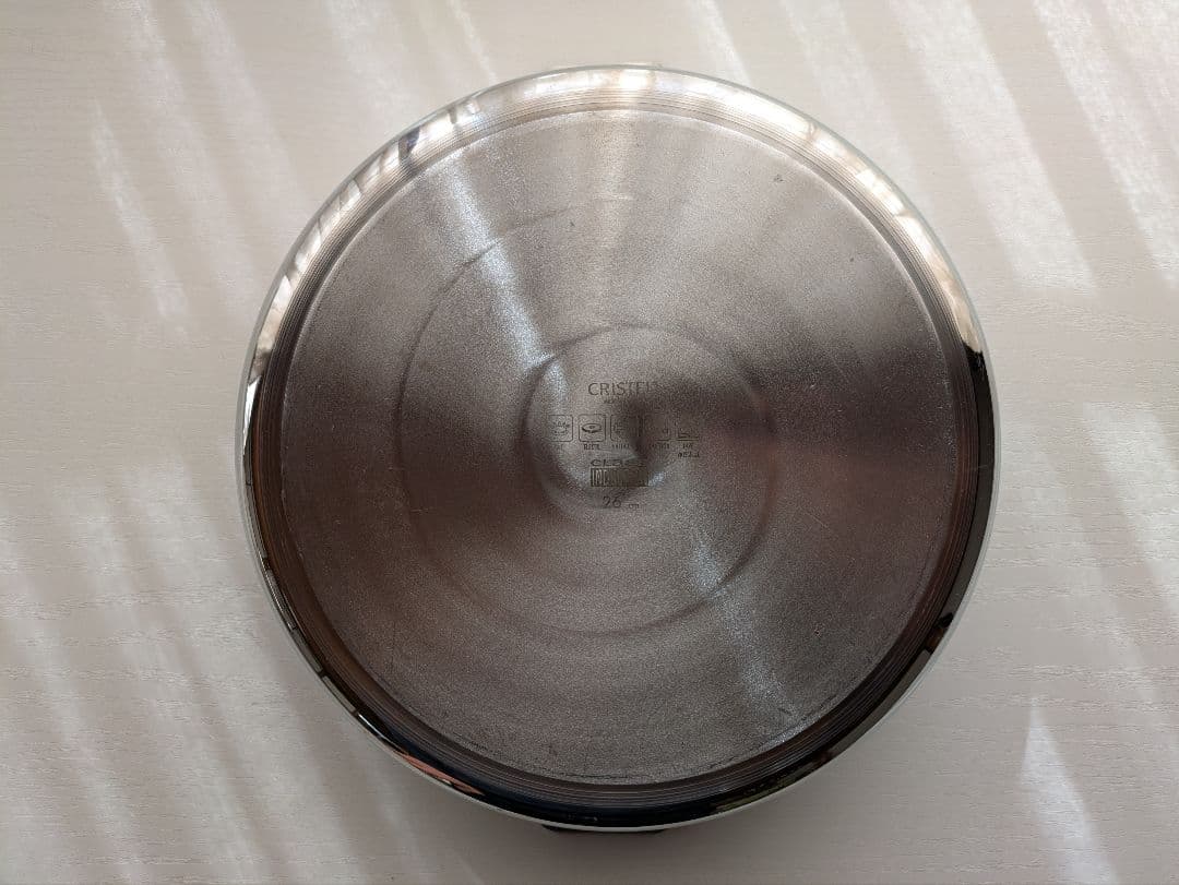 CRISTEL クリステル ステンレス両手鍋 26cm 深型/浅型　2個セット