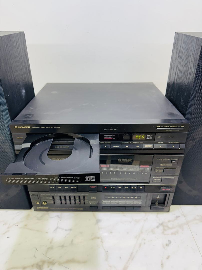 Pioneer パイオニア システムコンポ プレーヤー 中古品 レトロ 電化製品