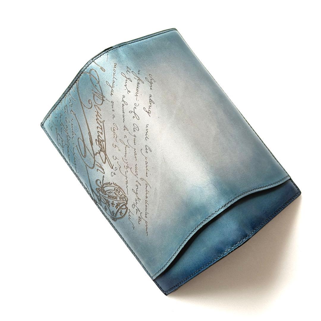 週末限定値下Berluti エスパス グラディアント フラップ ロングウォレット