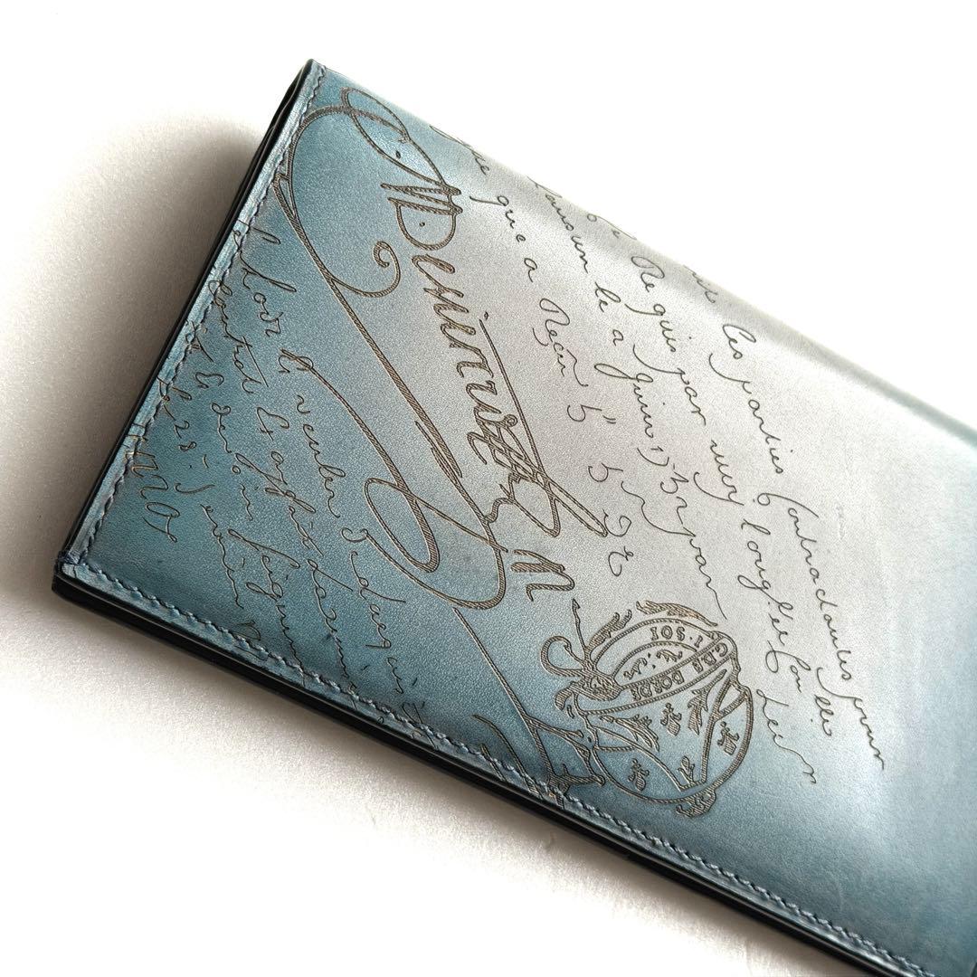 週末限定値下Berluti エスパス グラディアント フラップ ロングウォレット