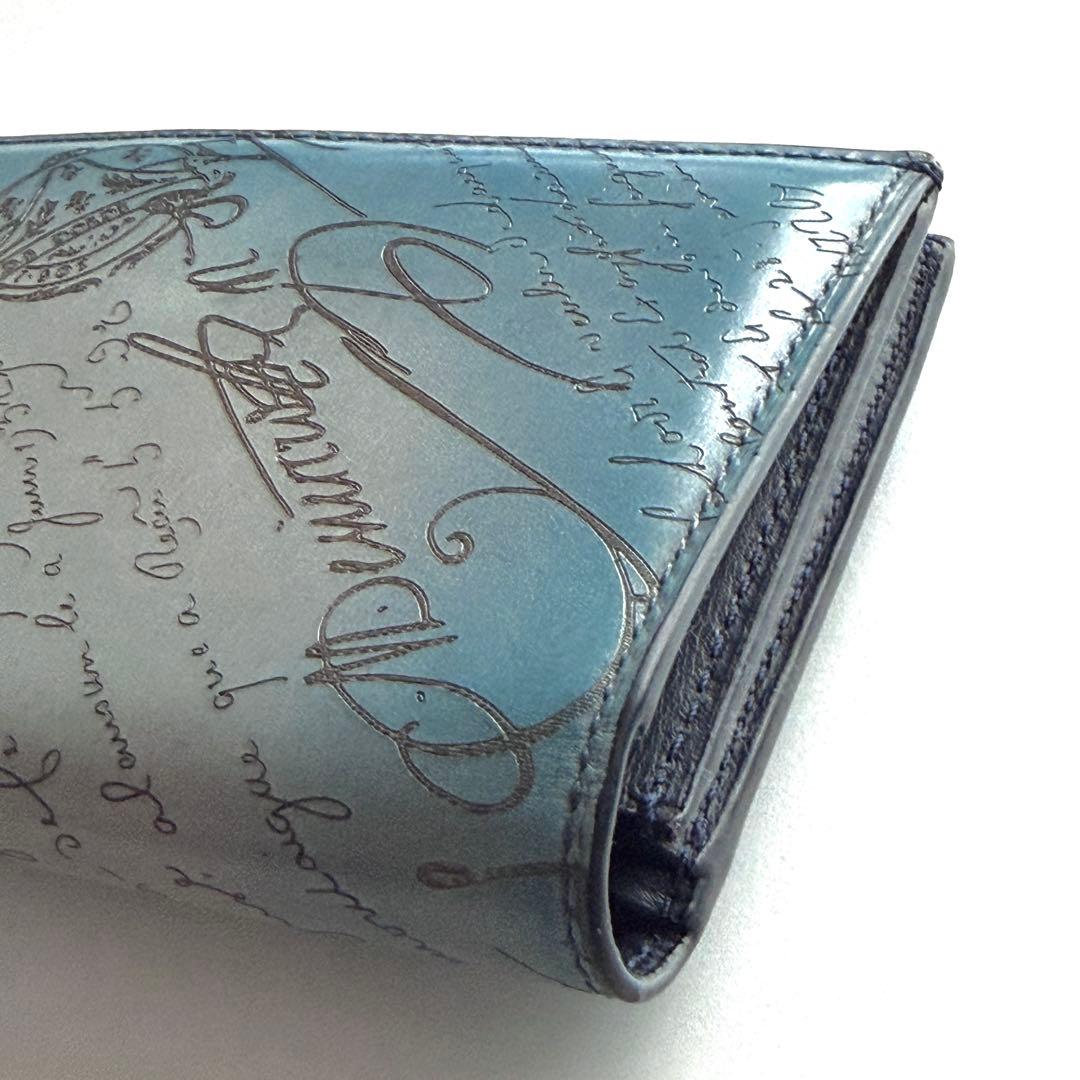 週末限定値下Berluti エスパス グラディアント フラップ ロングウォレット