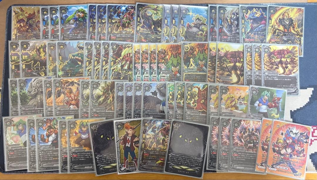 バディファイト　絆竜団デッキ　スリーブ付き