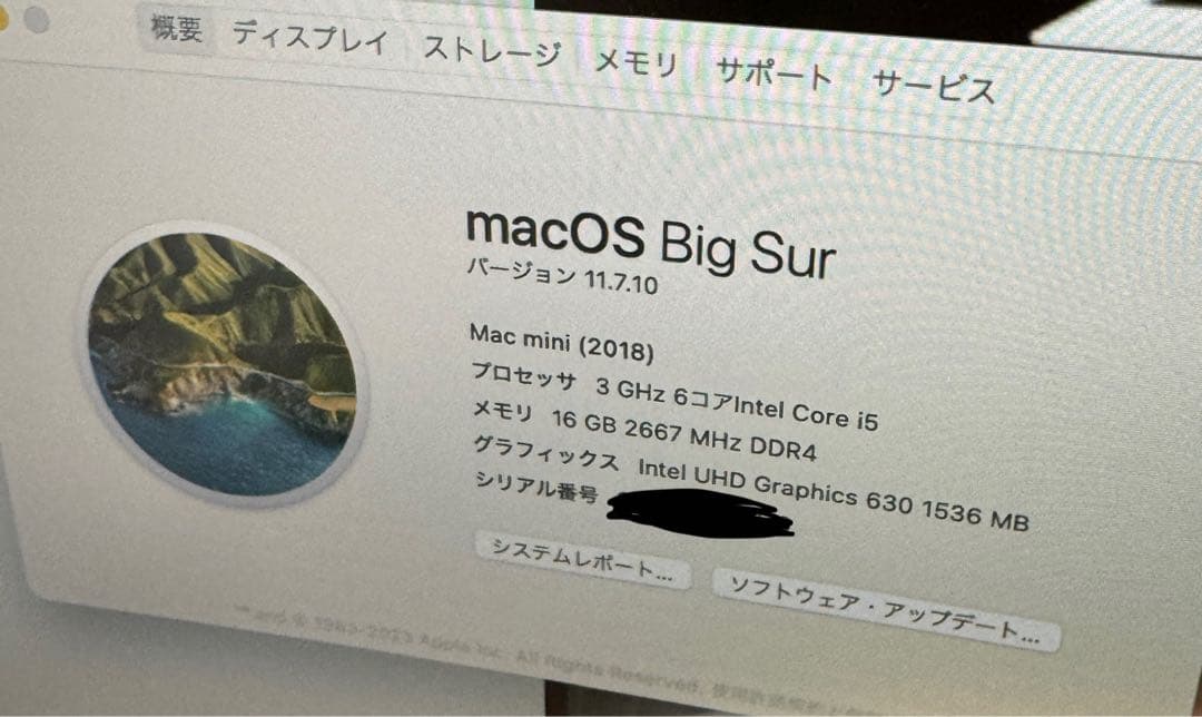 Macデスクトップ Mac mini 2018 i5 1TB 16G