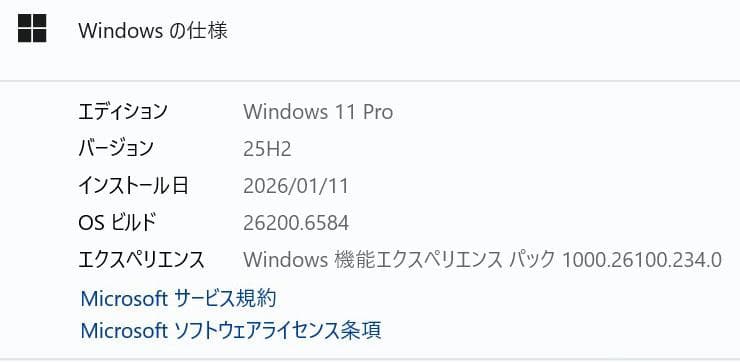 Windowsノート本体 Panasonic Let'snote CF-SZ5 WIN11 Office