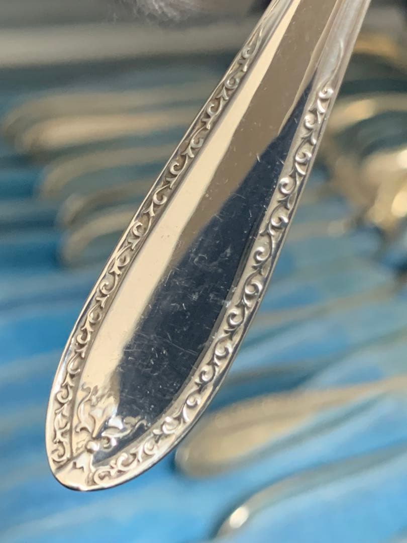 銀製 950刻印 スプーン 約198g 松屋