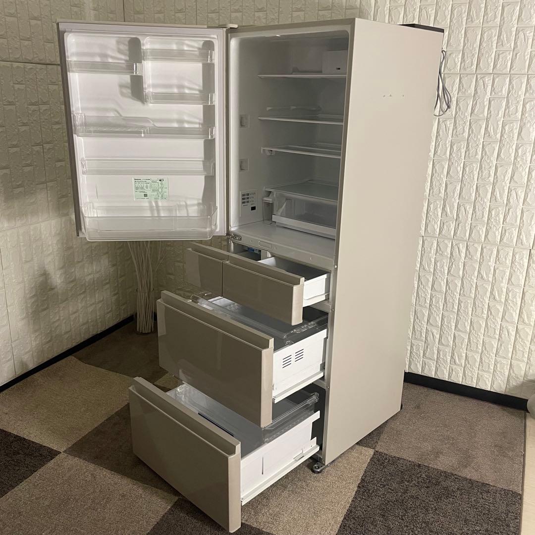 都内23区送料無料✨PANASONIC✨ 冷蔵庫NR-E507EXL-N 21年