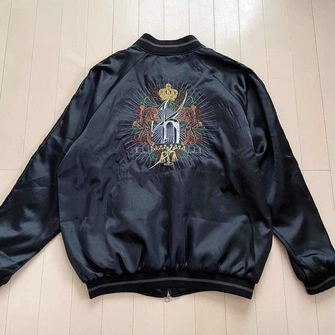 氷室京介【希少 LAST GIGS 美品】スカジャン ブルゾン Lサイズ メンズ