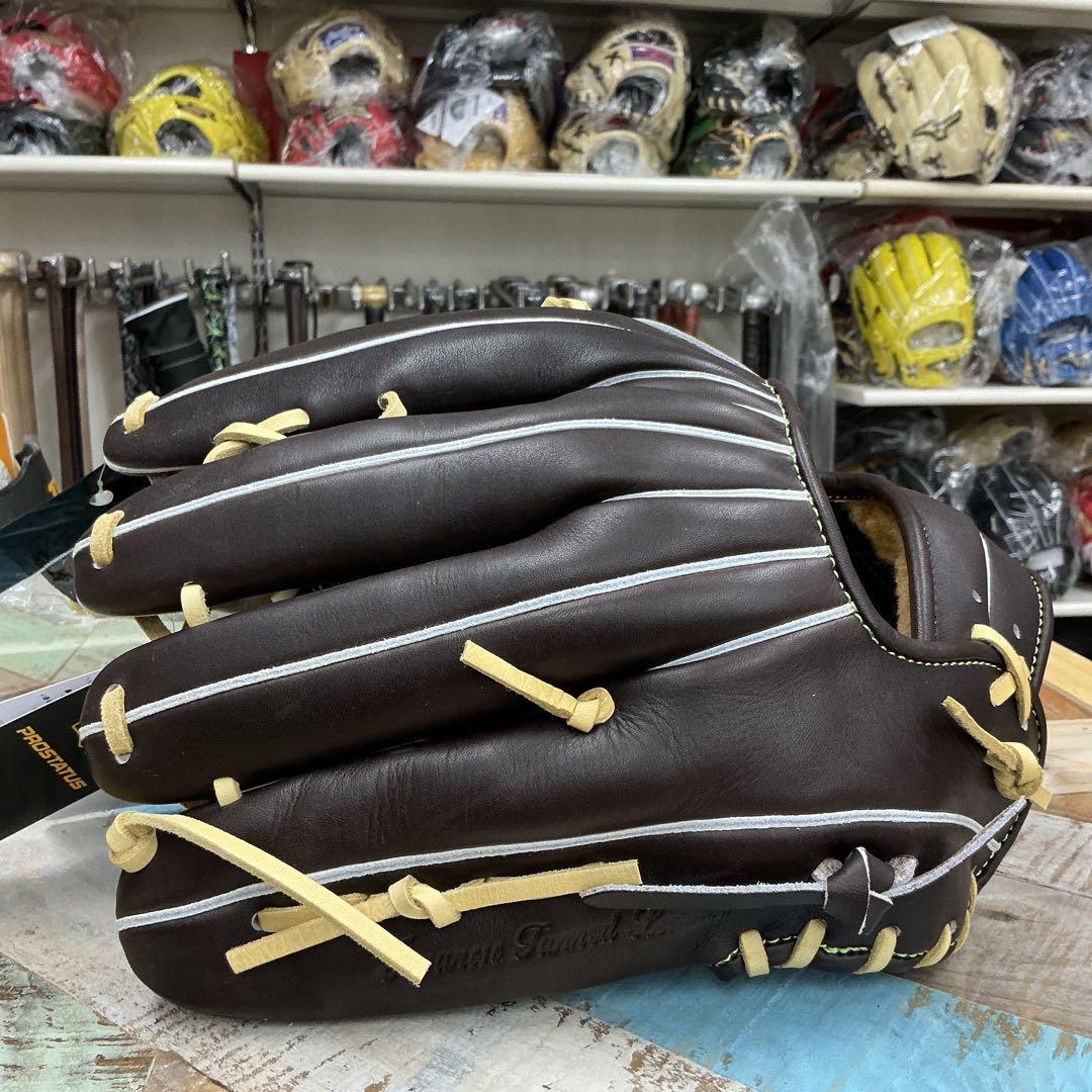 ゼットプロステイタス軟式野球グローブ　ウエルダーラベル　湯もみ型付けサービス