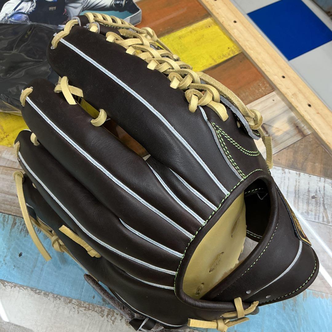 ゼットプロステイタス軟式野球グローブ　ウエルダーラベル　湯もみ型付けサービス