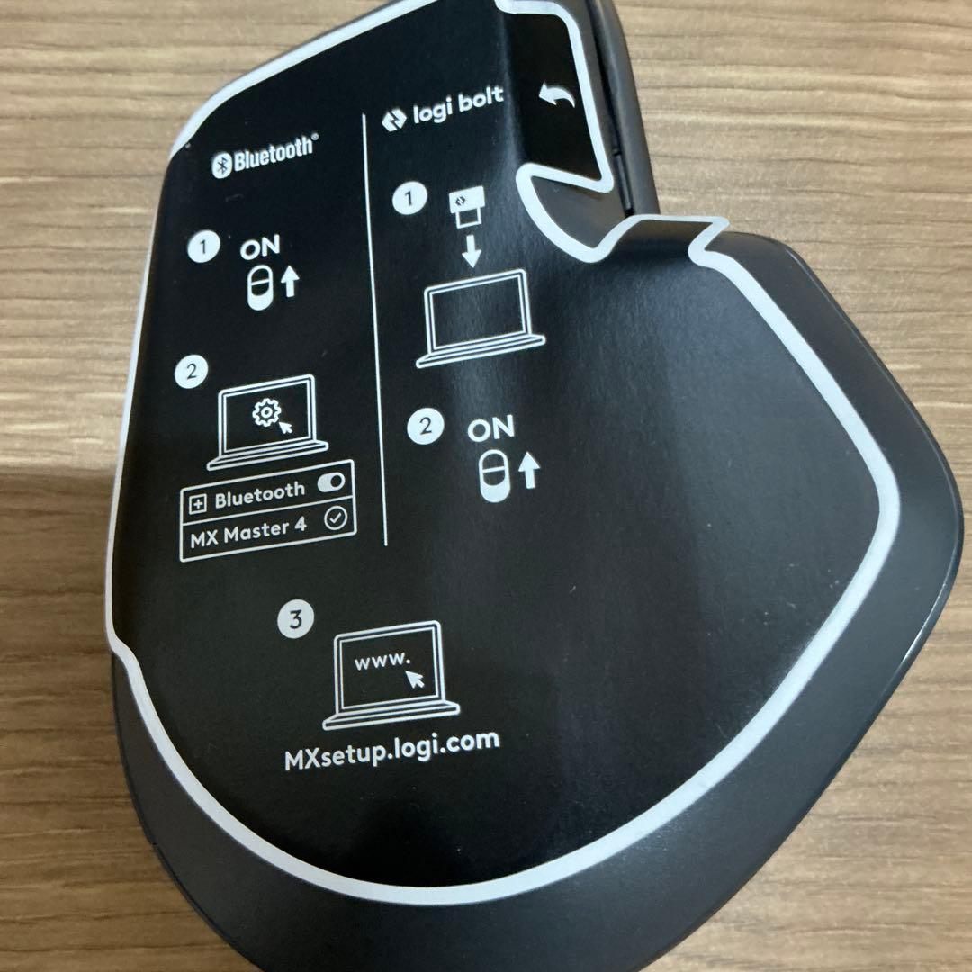 【新品未使用】Logitech MX Master 4 ダークグレー