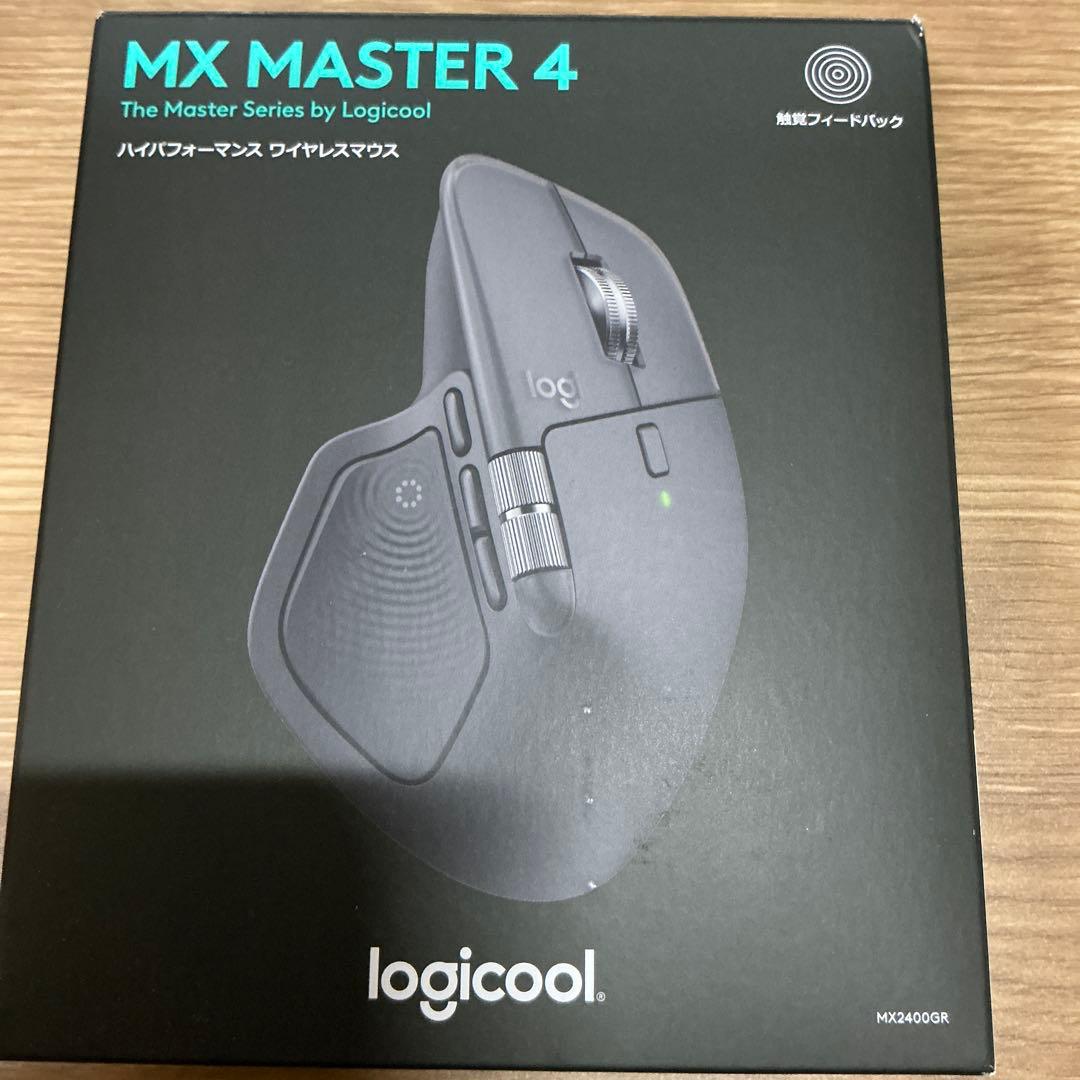 【新品未使用】Logitech MX Master 4 ダークグレー