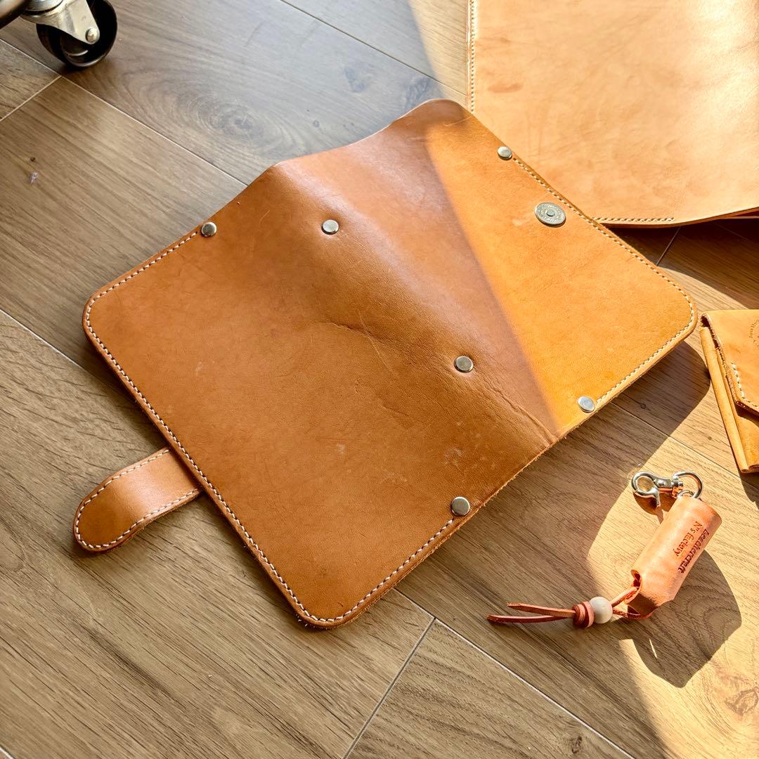 【さる】【まとめ買い】レザー小物各種（中古）