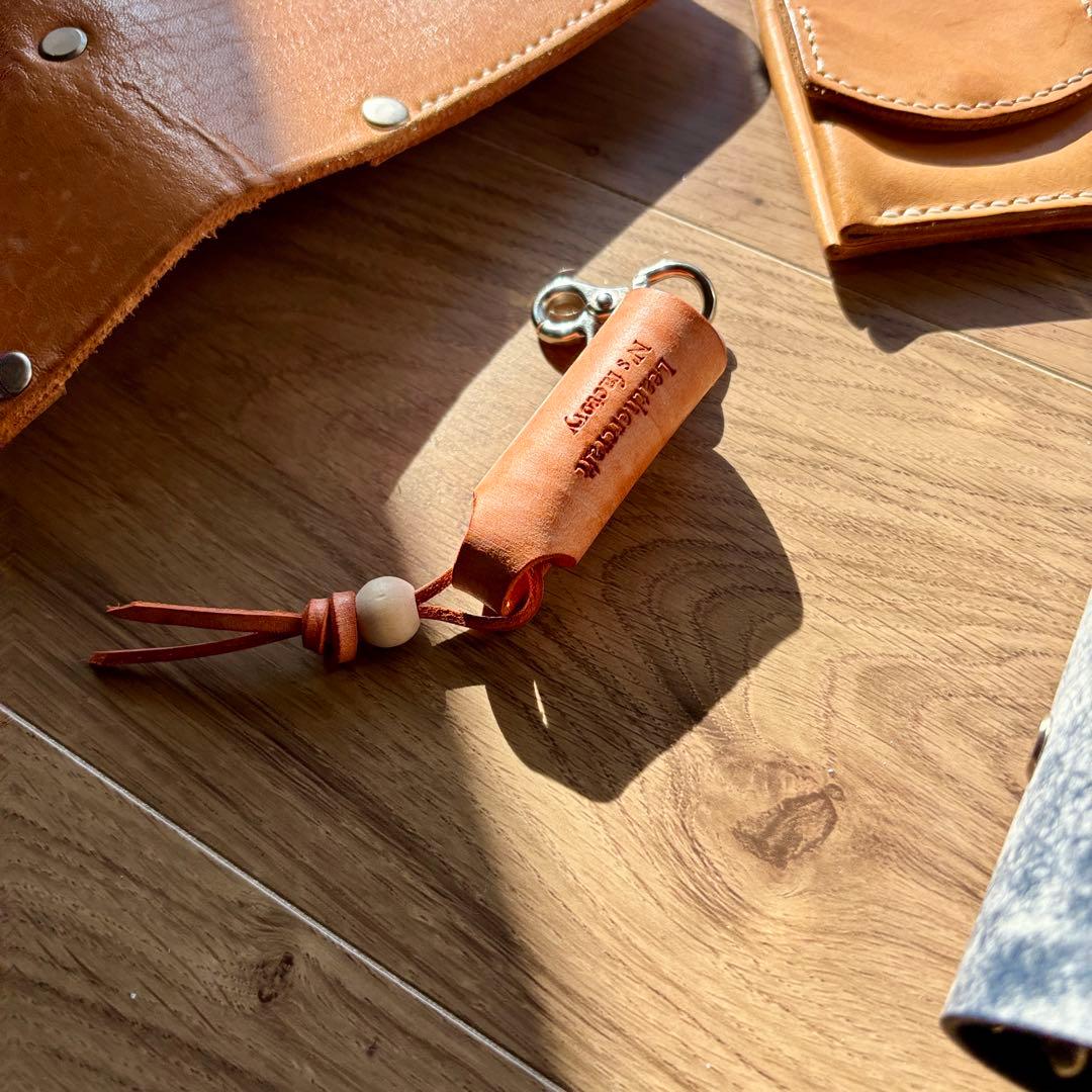 【さる】【まとめ買い】レザー小物各種（中古）