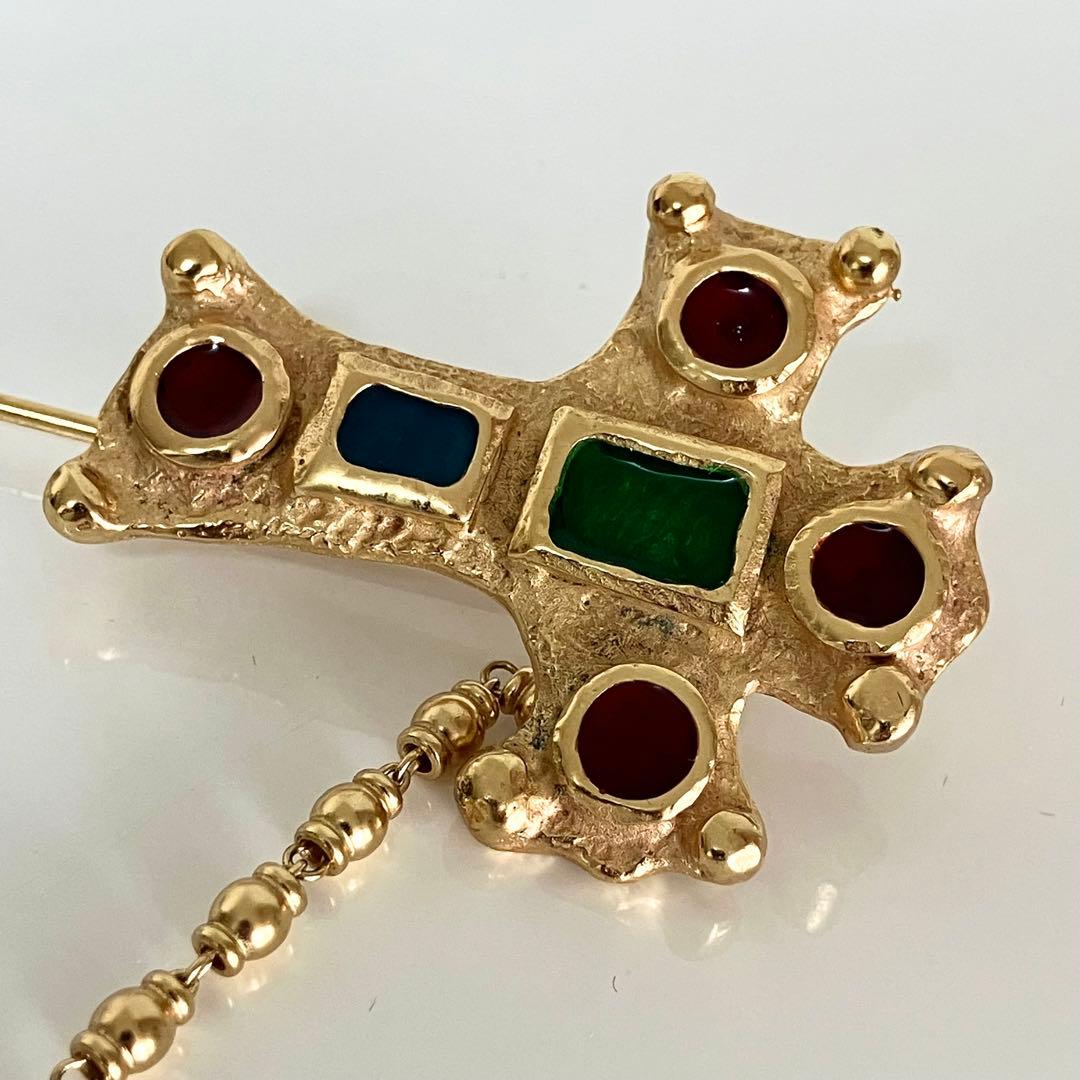 3540 激レア ドルチエ&ガッバーナ ブローチ ラインストーン☆