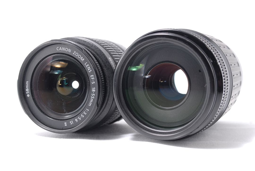 キャノン EOS 60D S数少✨美品✨手ぶれ補正標準＆超望遠付Wレンズセット