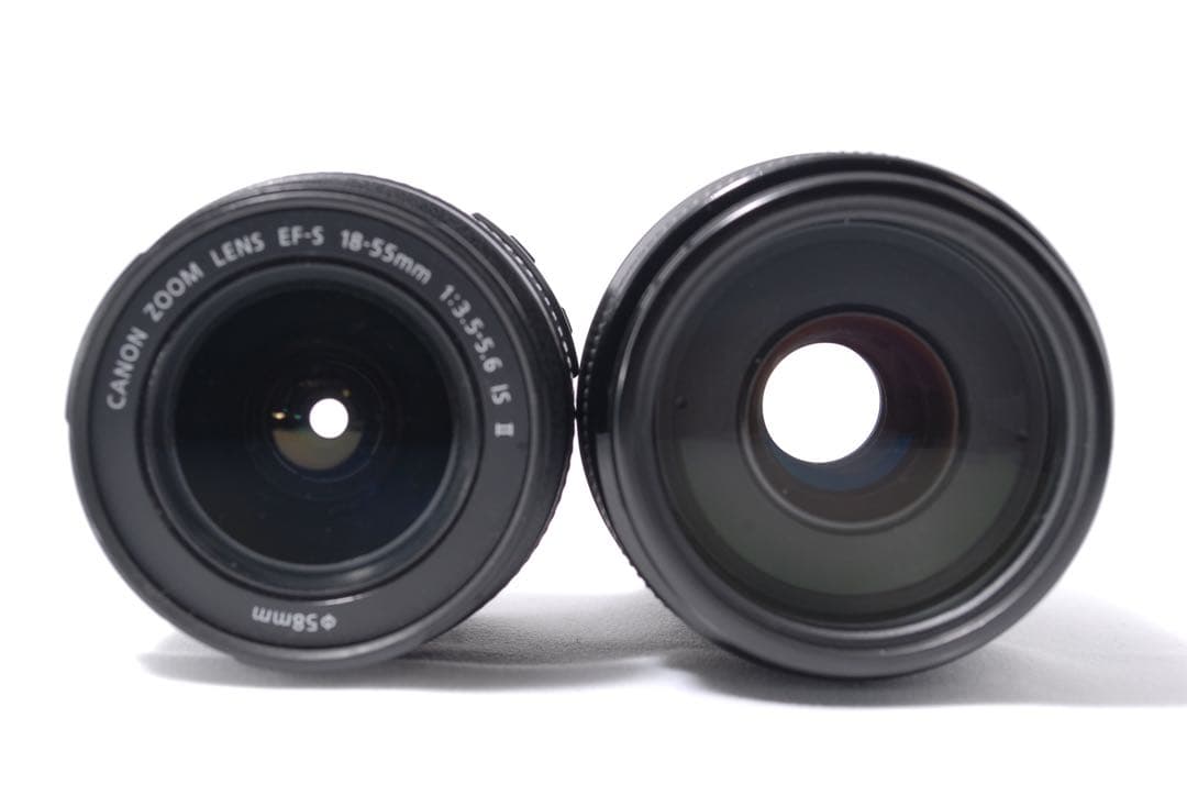 キャノン EOS 60D S数少✨美品✨手ぶれ補正標準＆超望遠付Wレンズセット