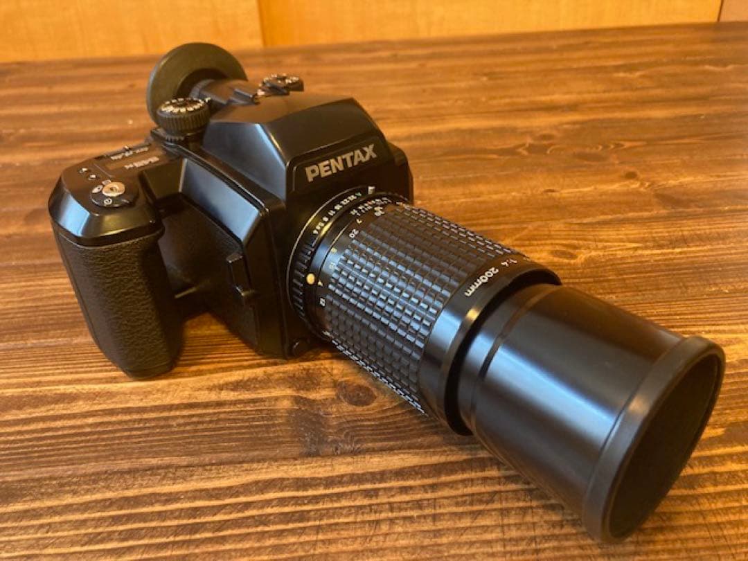 【付属品多数】PENTAX645N /レンズ4本/ストロボ/その他