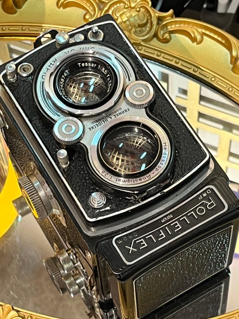 Rolleiflex Tessar 75mm f3.5 オーバーホール済