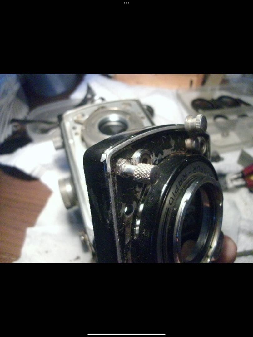 Rolleiflex Tessar 75mm f3.5 オーバーホール済