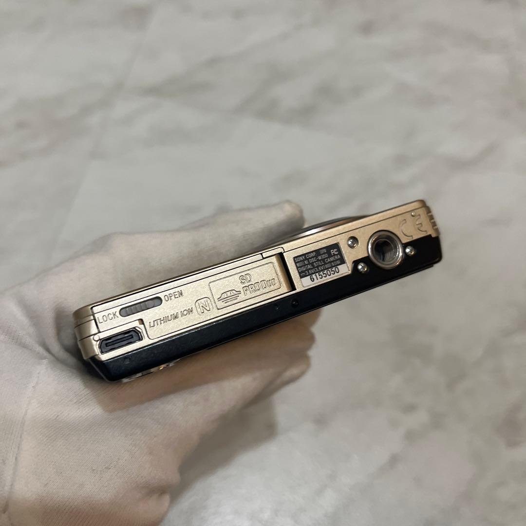 【美品】SONY Cyber-shot DSC-W350 シャンパンゴールド