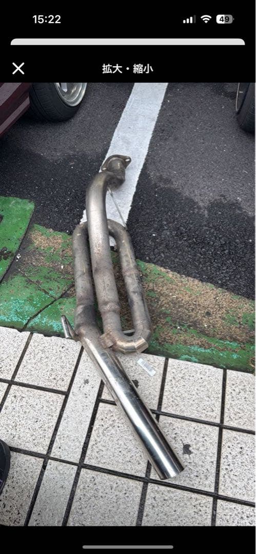 EK シビック　ワンオフマフラー　戸愚呂　トグロ　typeR