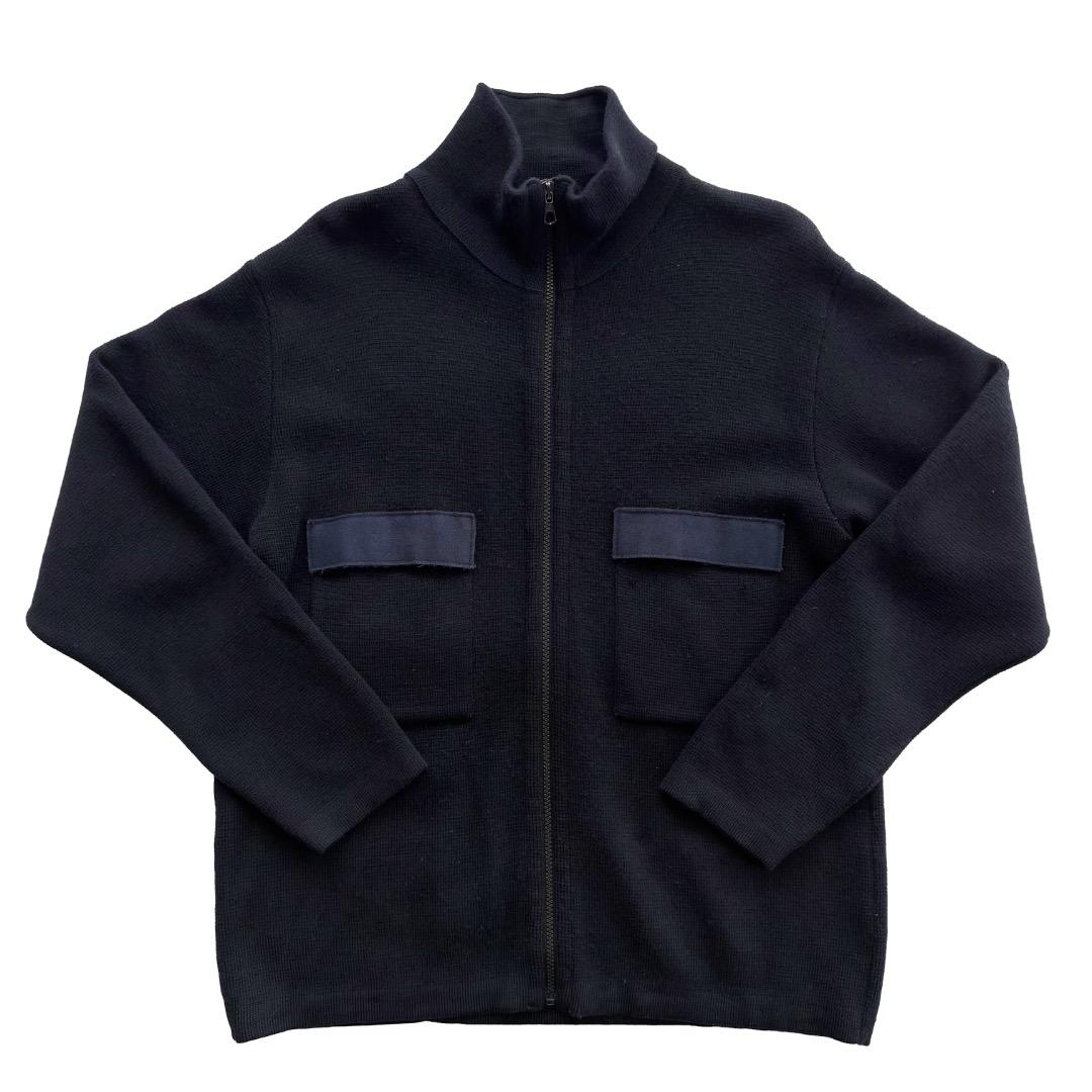 C.P.COMPANY ジップアップニット 5 ネイビー 2001A/W