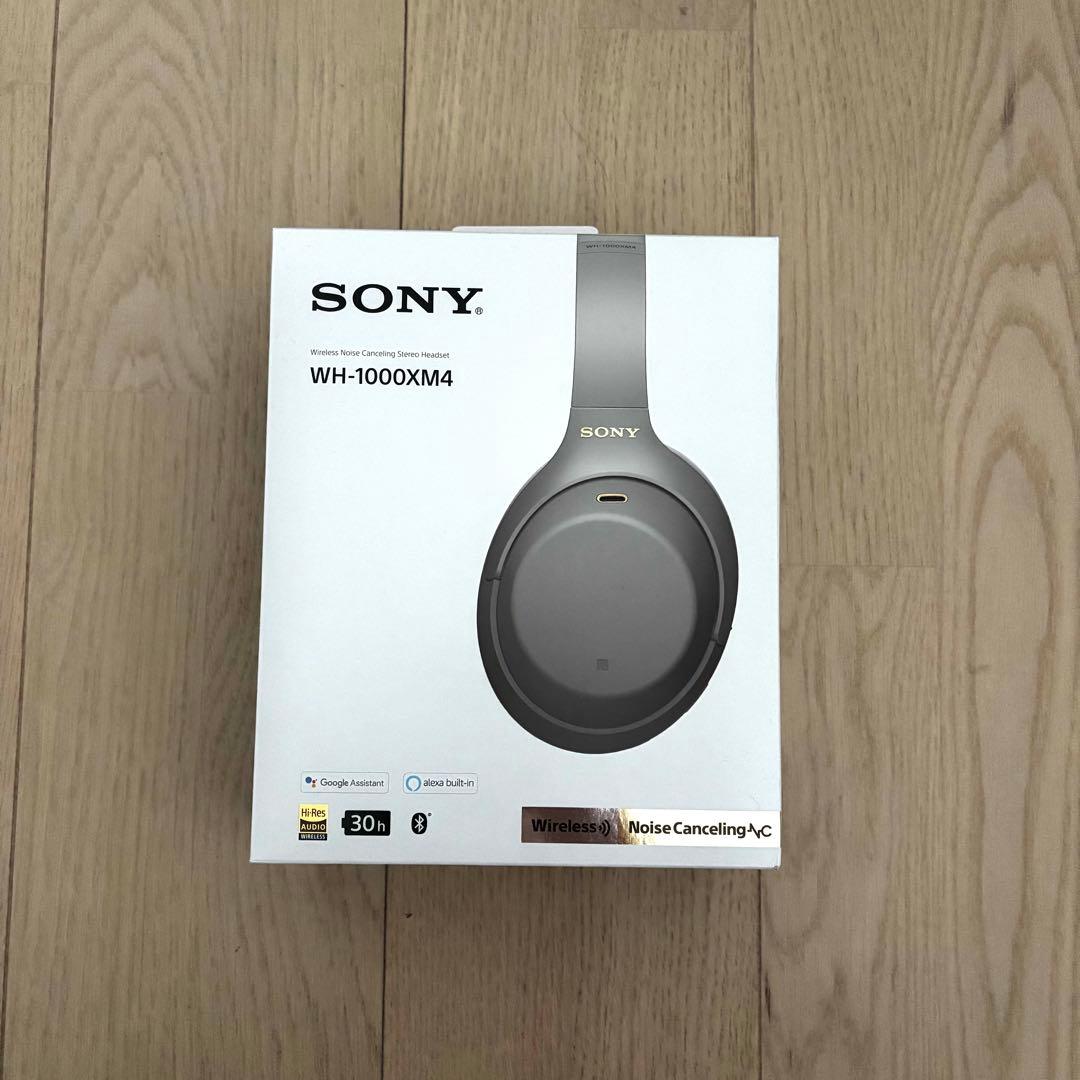 Sony WH-1000XM4 ワイヤレスヘッドホン グレー
