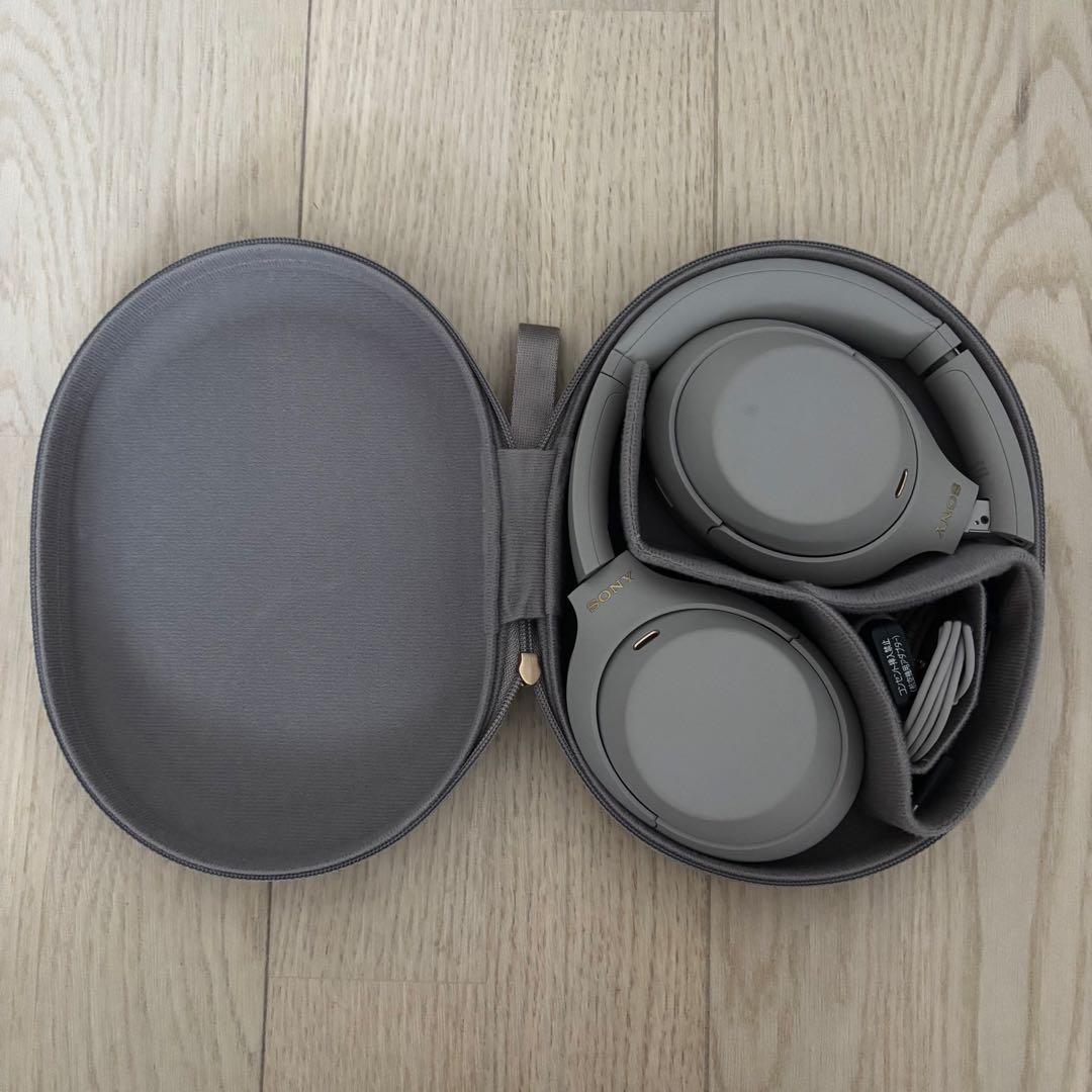 Sony WH-1000XM4 ワイヤレスヘッドホン グレー