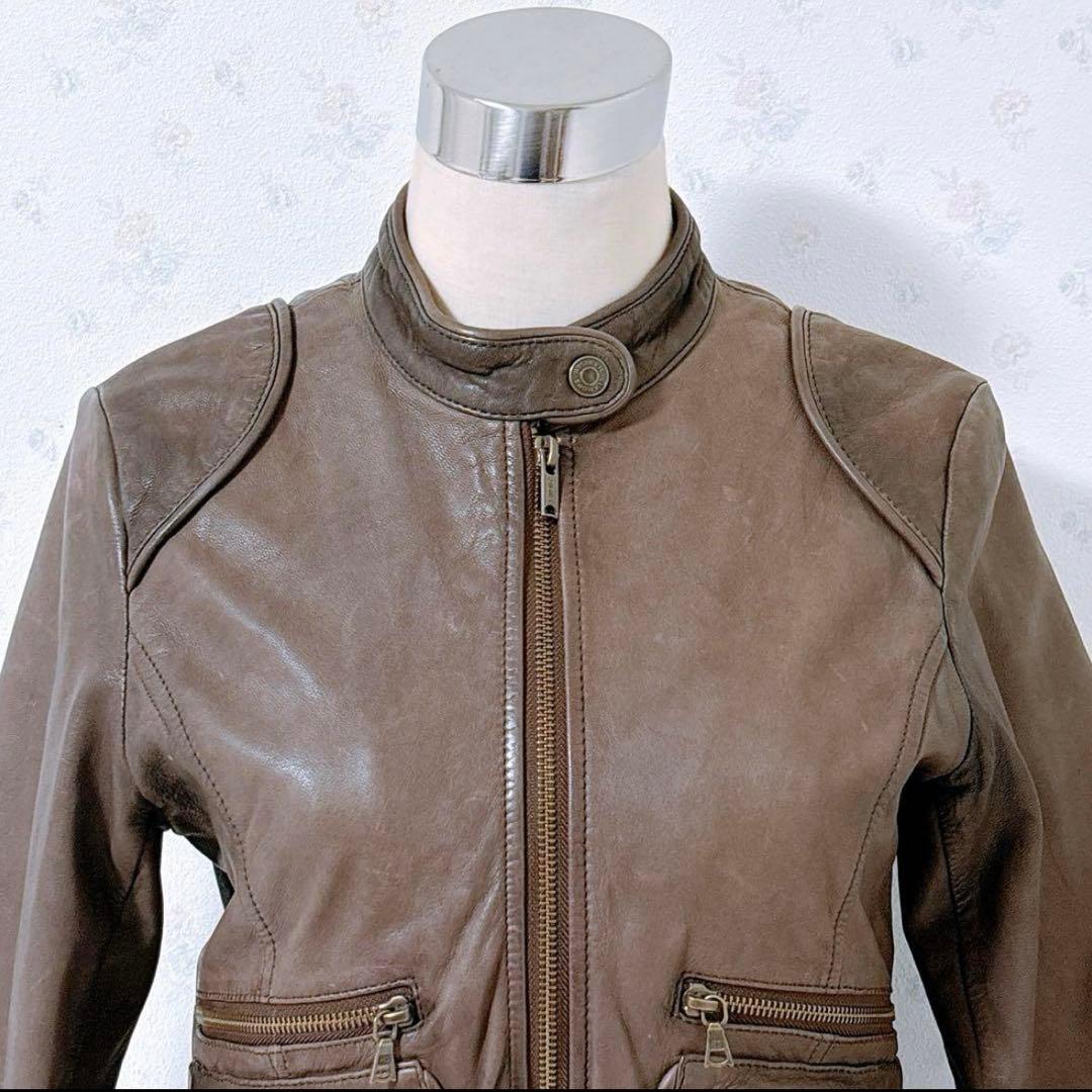 【HYSTERIC GLAMOUR】レザージャケット　ライダース　山羊革　M