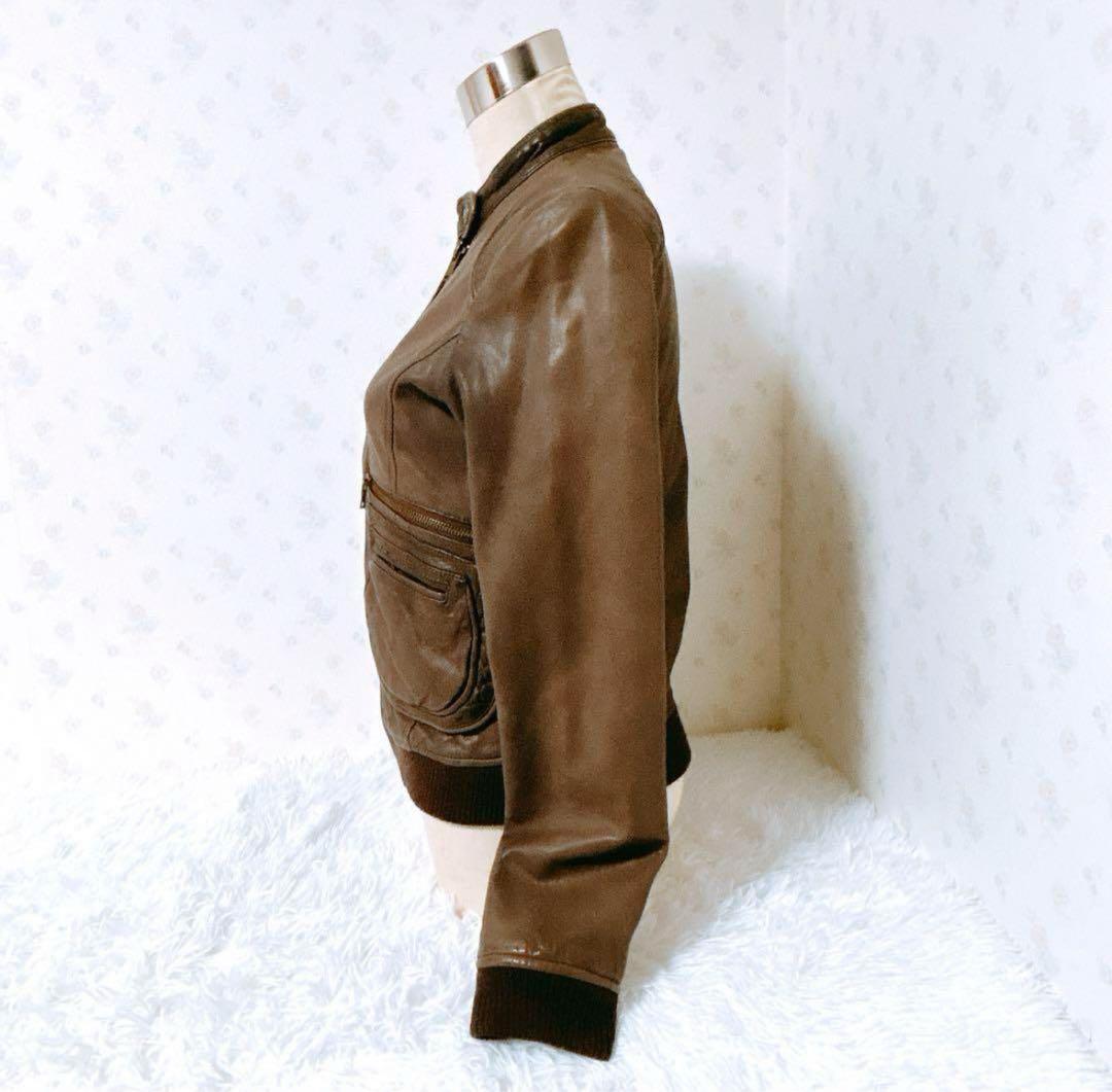 【HYSTERIC GLAMOUR】レザージャケット　ライダース　山羊革　M