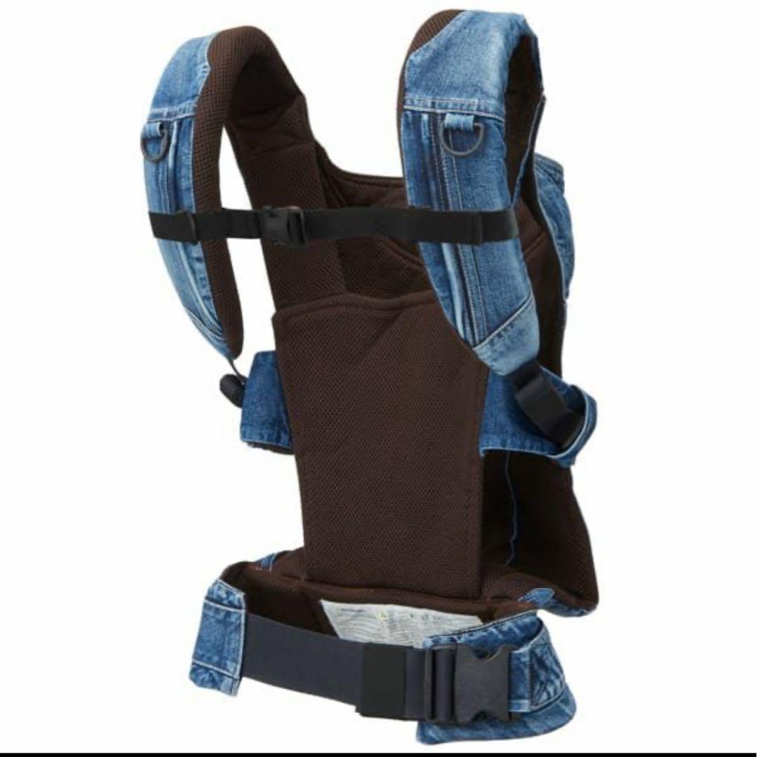 キューズベリー抱っこ紐　デニム BABY CARRIER 抱っこ紐