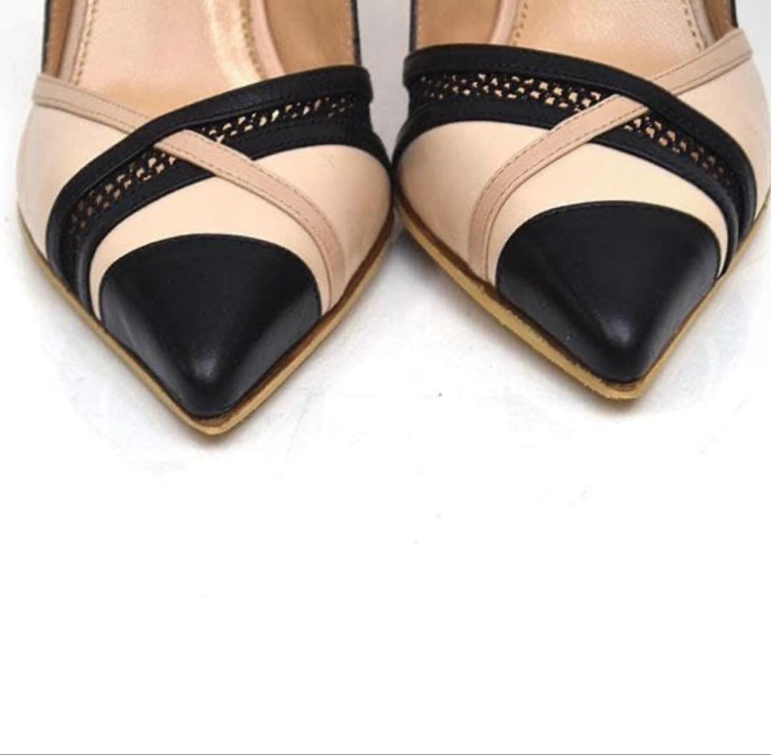 新品❤️セルジオロッシ クロス パンプス 35.5(約22.5)