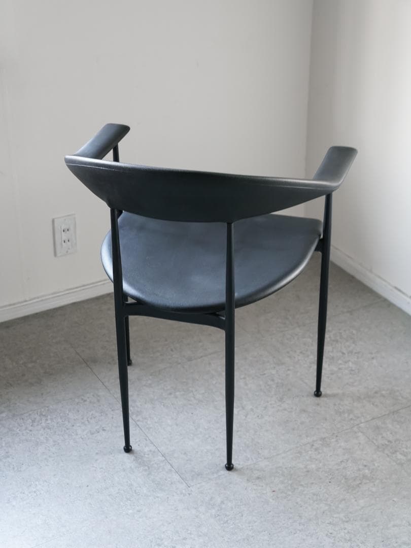 【mos】80's イタリア \"Fasem社\" アームチェア ポストモダン