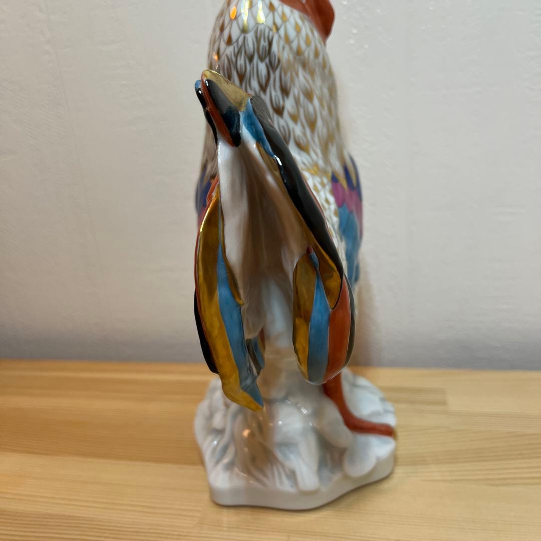 ★お値下げ終了間近★【レア】【絶版作品】【特大】ヘレンド　ニワトリ干支酉　置物