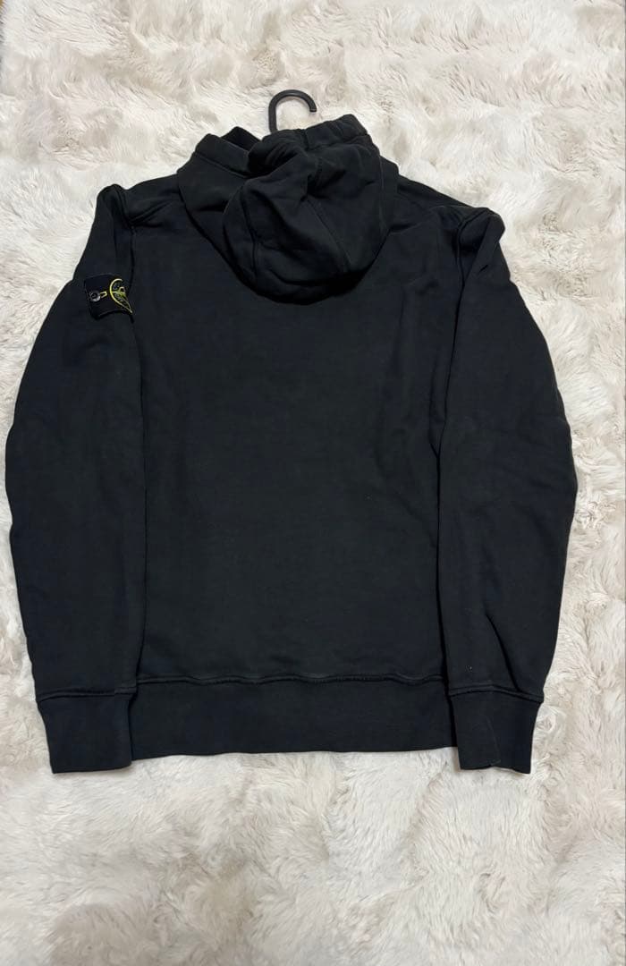 【即完サイズ❗️】stone  パーカー　スウェット　黒 S