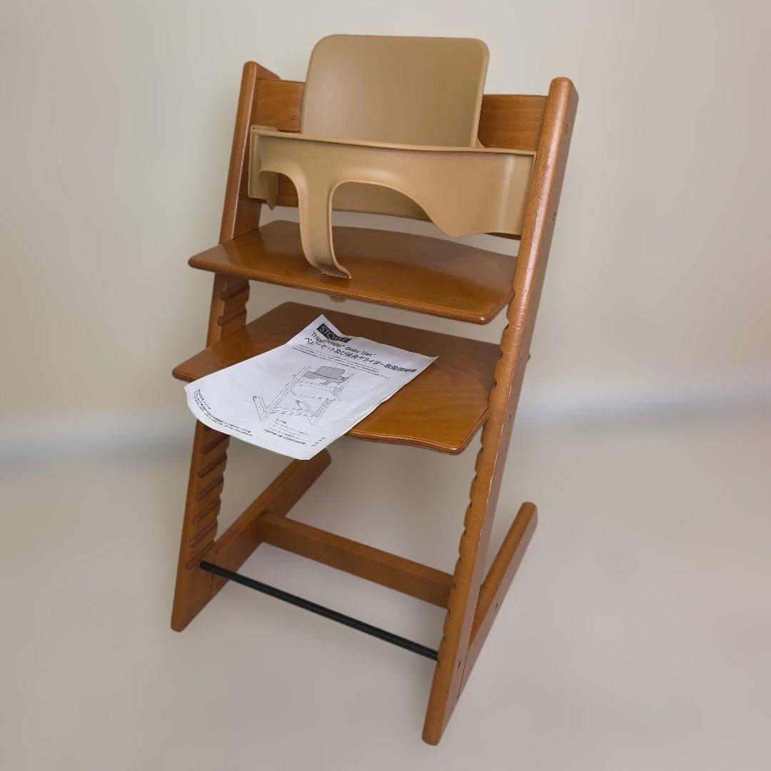 ストッケ　トリップ トラップ　ベビーチェア+ベビーセット シリアル3